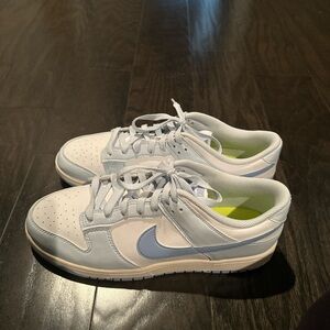 Nike dunk low blue tint